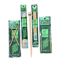Clover Takumi Knitting Needles Circular & Double Point Bamboo Mixed Lot NEW