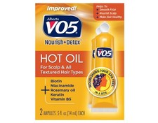 V05 Moisturizing Hot Oil, 2 tubes, 0.5 oz 14 ML