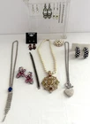 Lot Vintage to Now Estate Costume Jewelry lot dressy rhinestone