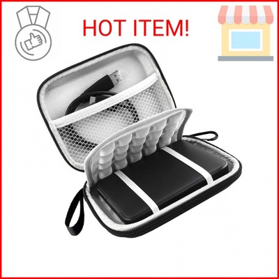 Lacdo Hard Drive Carrying Case for Western Digital WD Elements/WD My Passport/My