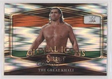 2022 Panini Select WWE Global Icons Flash Prizm The Great Khali #4 2qw