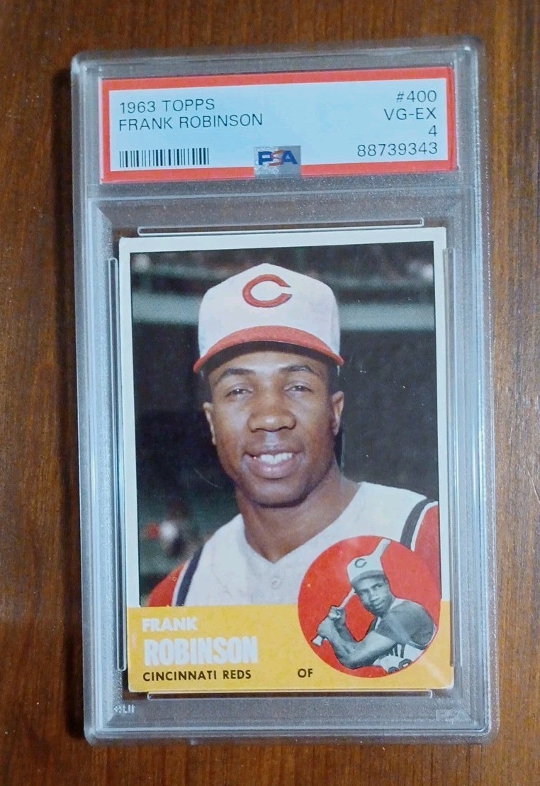 1963 Topps #400 Frank Robinson PSA 4