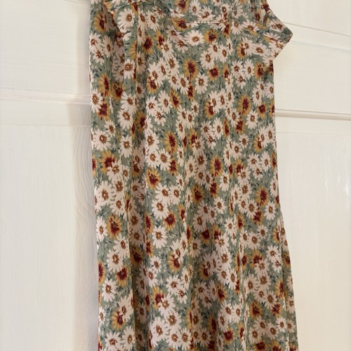 Vintage Necessary Objects Floral Print Women's Mini Dress Flower Size Medium - Picture 7 of 10