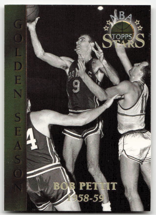 1996-97 Topps Stars #85 Bob Pettit