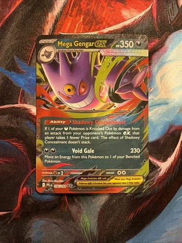Mega Gengar EX 056/094 Me02: Phantasmal Flames Holo
