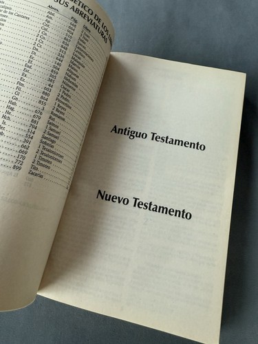 Reina-Valera SC 1960 - Santa Biblia - Antiguo Nuevo Testamento Spanish Bible NEW - Picture 10 of 12