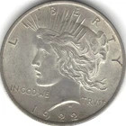1922-P, Peace Dollar, 90% Silver $1 coin  (U.S. Coins, Money, Collectibles) c