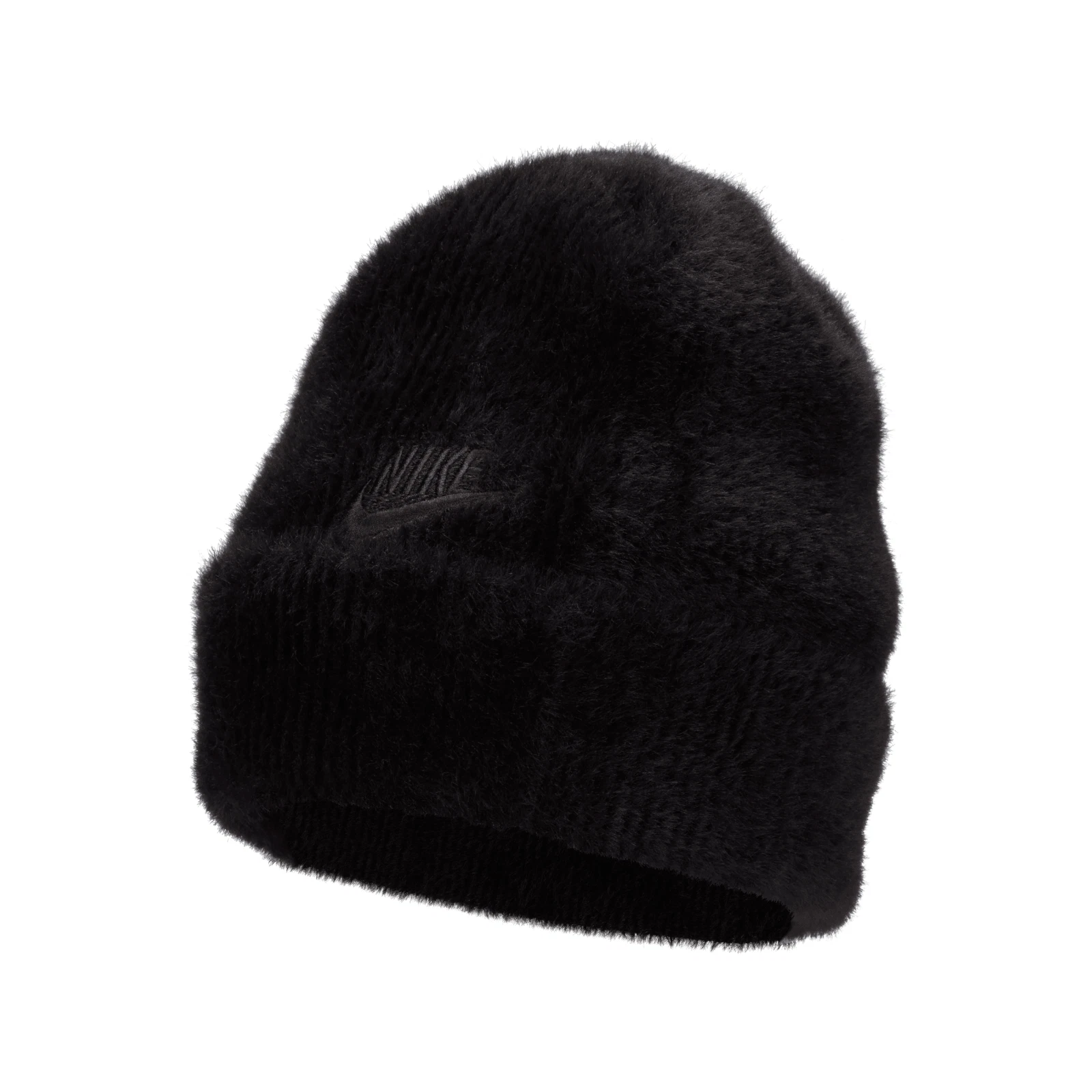 NWT Adult Unisex Nike Peak Beanie Black Hat FJ8688-010 ONE SIZE