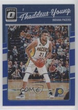 2016-17 Panini Donruss Optic Blue Prizm 30/49 Thaddeus Young #96 s7f
