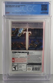 Final Fantasy Tactics The Ivalice Chronicles Nintendo Switch Graded CGC 10 A++