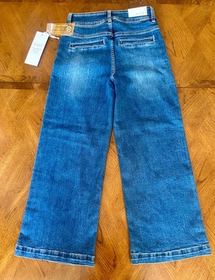 Risen High Rise Ankle Blue Jeans Size 3/26 Style No. PWC21016 - New w/Tags