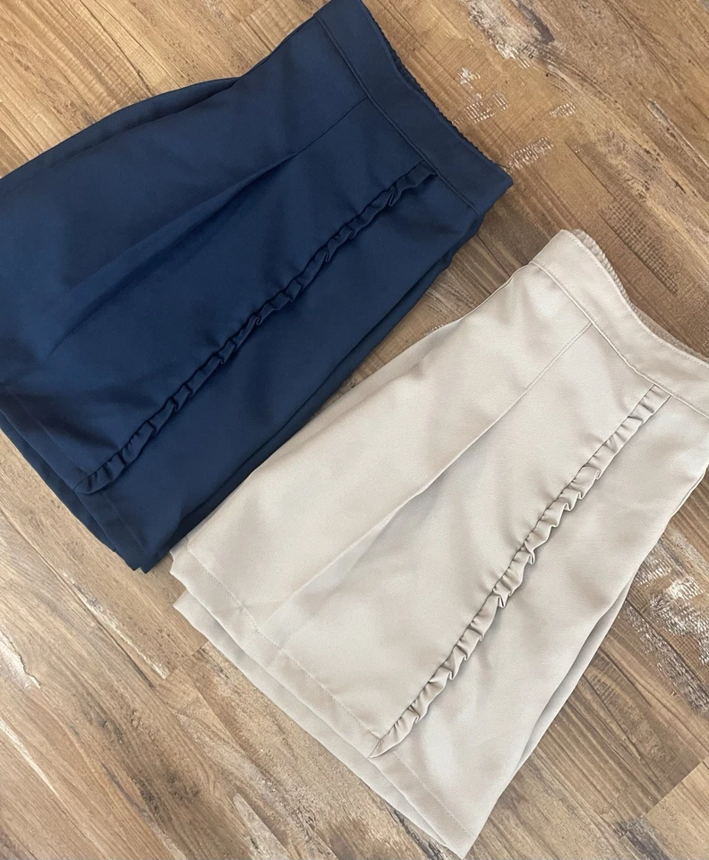 Conjunto de uniforme Wonder Nation Skort Niñas 18 Plus Elastizado Cintura Elástica Pull On Foto 2 de 4