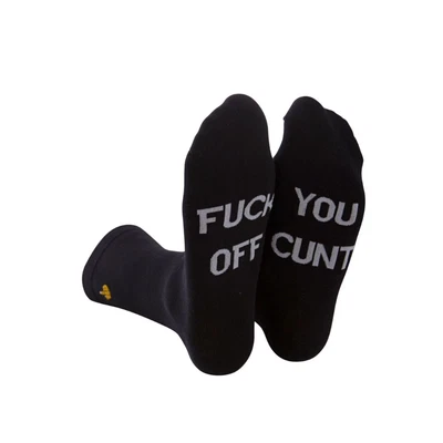 RUDE SLOGANS CO Rude Slogan Co Socks | Novelty Rude Socks | XMAS Gifts | Funny Gifts | UK