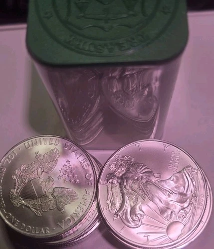 American Silver Eagle 1oz 2009 Tube Of 20 Bullion