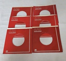 45 RPM 7" RECORD SLEEVES CO. SLEEVE 6 PACK SEE PHOTOS Atlantic Oldies SLV334