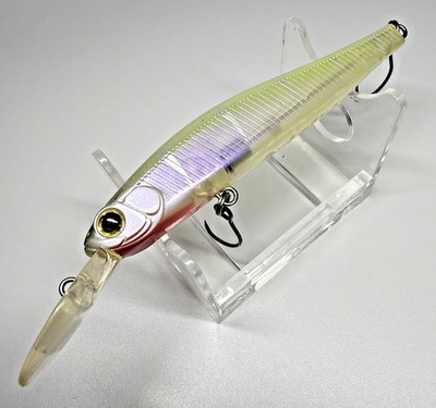 ZipBaits Rigge Deep 70F Floating Minnow Fishing Lure 70mm 5g Used