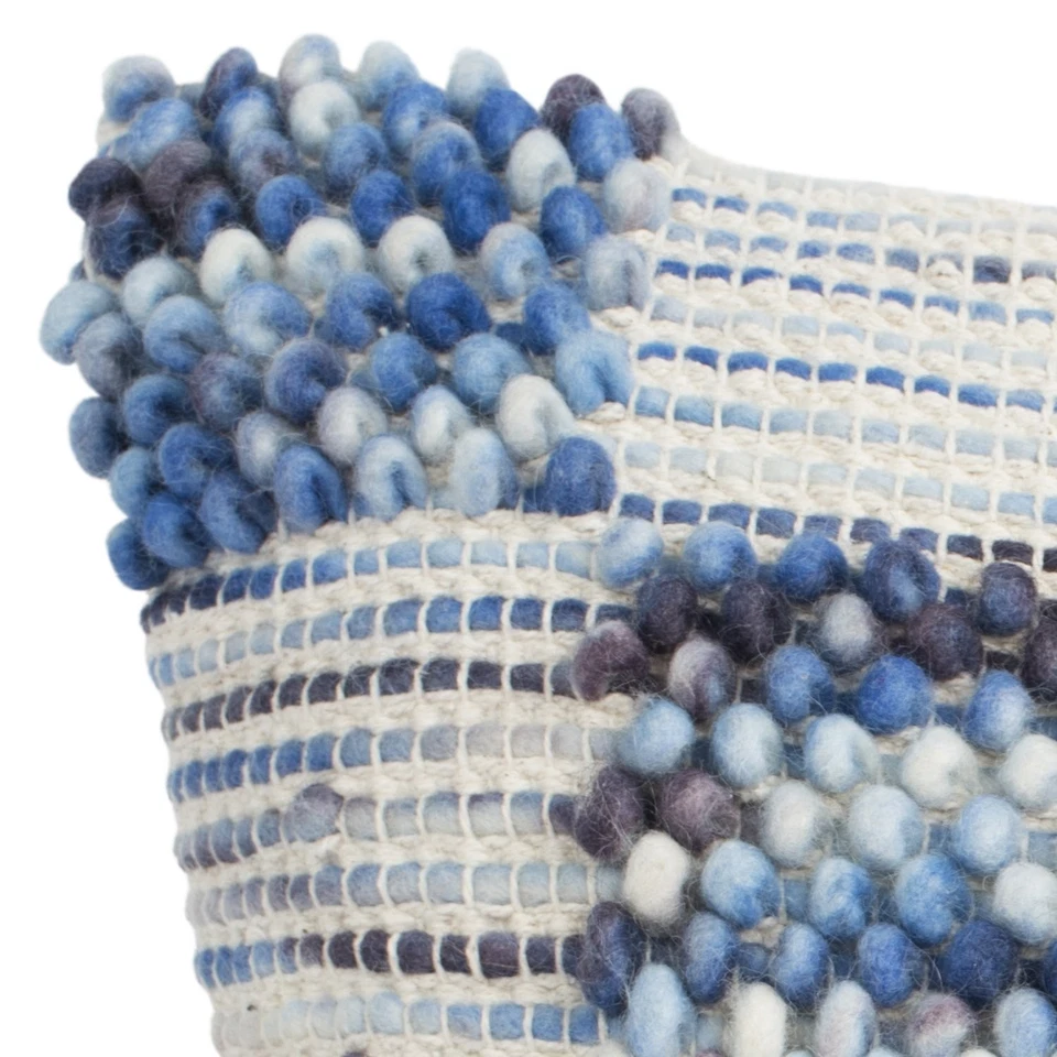 Almohada decorativa Safavieh cuadrada en bucle espaciado, 20" X 20" Foto 3 de 4