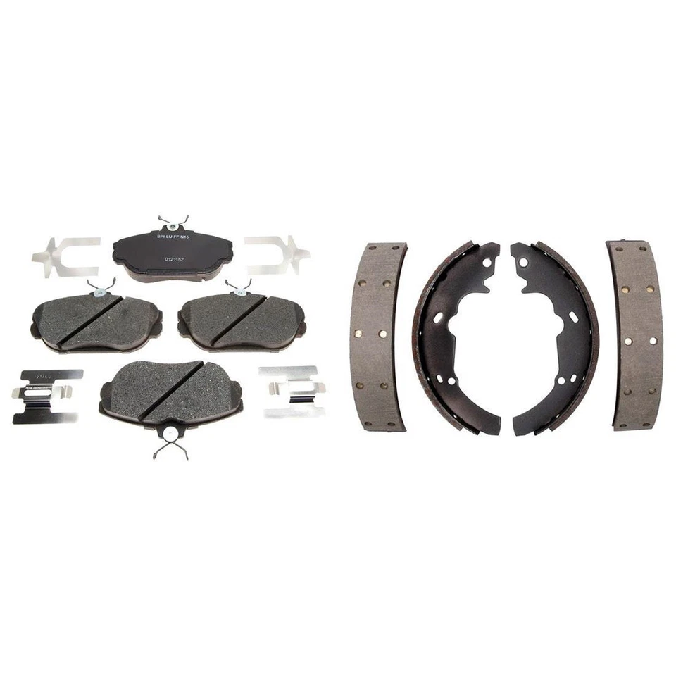 Kit pastillas de freno y zapatas de freno delanteras traseras de cerámica para Ford Taurus 1994-1999 Foto 4 de 4