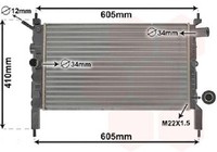 VAN Wezel KüHler, MotorküHlung 37002023 FüR 1300112