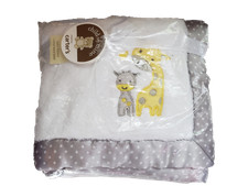  NWT - CARTER'S - BABY'S BOY or GIRL BLANKET - SOFT  CUDDLY