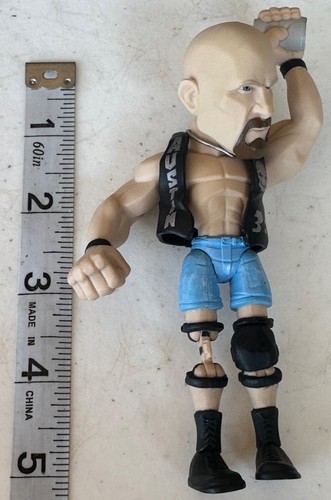 2017 WWE World Wrestling Entertainment Stone Cold Steve Austin Toy Figure-READ - Picture 16 of 16