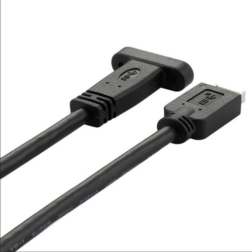 10Gb USB 3.1 Front Panel Header Type Male To Type C Female Connector Cable - Photo 7/8