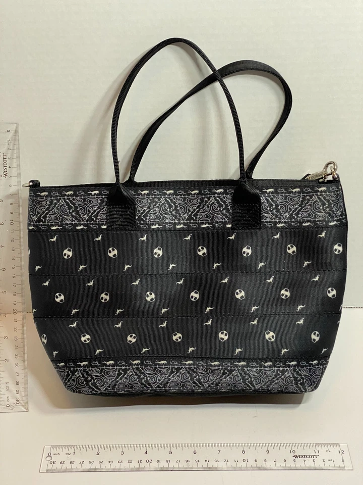 Harvey's Nightmare Before Christmas Small Streamline Tote Black Bandana - Image 2 of 4