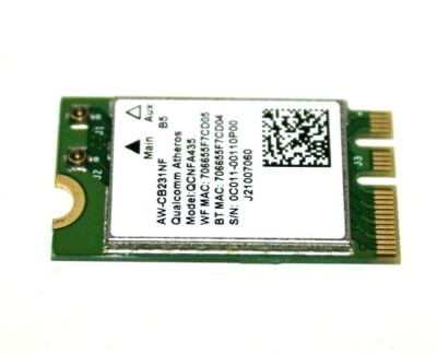 Genuine ASUS 0C011-00110Q00 Atheros QCNFA435 802.11a/b/g/n/ac BT NGFF AW-CB231NF