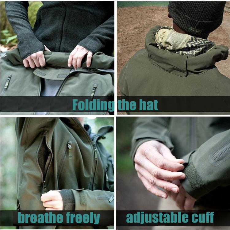 Stelth Hoodie LT Deception S Patch（ESDY Men Outdoor Jacket TAD 