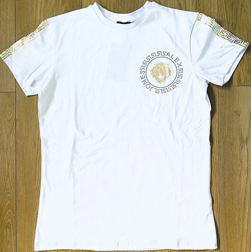 Mens lion short set, urban street wear hip hop 2 piece white - Picture 2 of 6