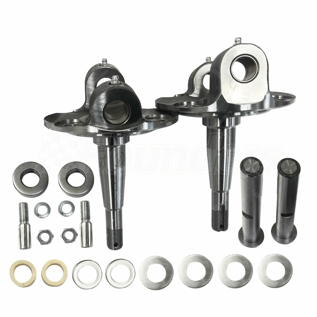 Straight Axle Round Spindle With King Pin Kit fits 1928-1948 Ford