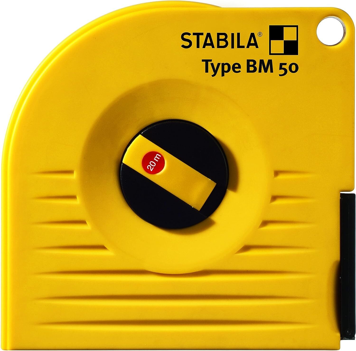 STABILA Bandmaß BM 50 W Rollmeter 20m Stahl Messband Rollmaßband Maßband Gelb