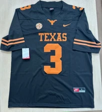 Quinn Ewers Texas Longhorns Football Jersey Men Large L New Stitched RARE Black