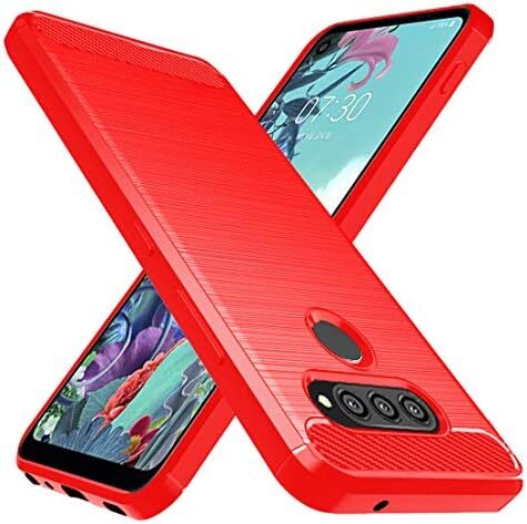 for LG Q70 Case.LG Q730 Case Shock-Absorption Flexible TPU Rubber Full-Body Prot