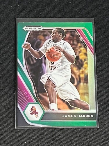 James Harden [Choice Green Prizm] #53 2021 Panini Prizm Draft Picks card