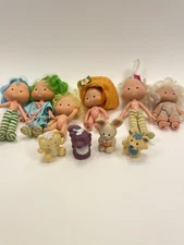 Strawberry Shortcake Dolls -Vintage Clothes, Pets, Accessories- as pictured