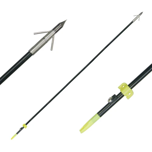 New 30-50lb Hunting Long bow Fishing Archery Takedown Recurve Bow Bowfishing Kit - Picture 16 of 32