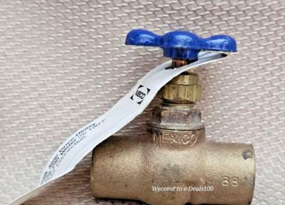 Nibco 725 stop valve-heavy duty 125 psi water @ 180 f 3/4 solder connection