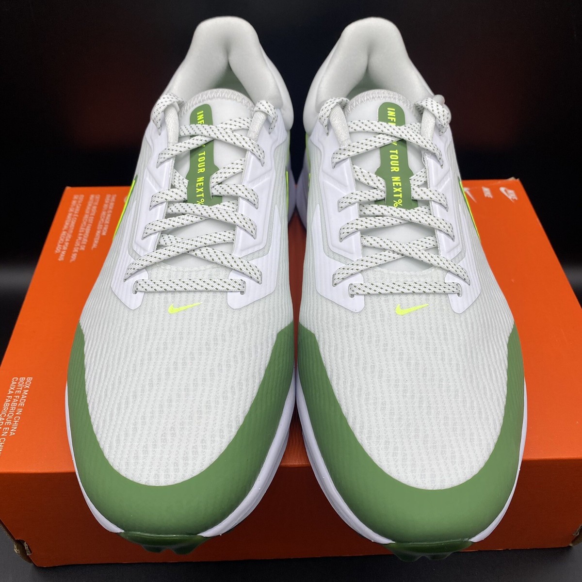 Size 10.5 - Nike Air Zoom Infinity Tour NEXT% Wide White