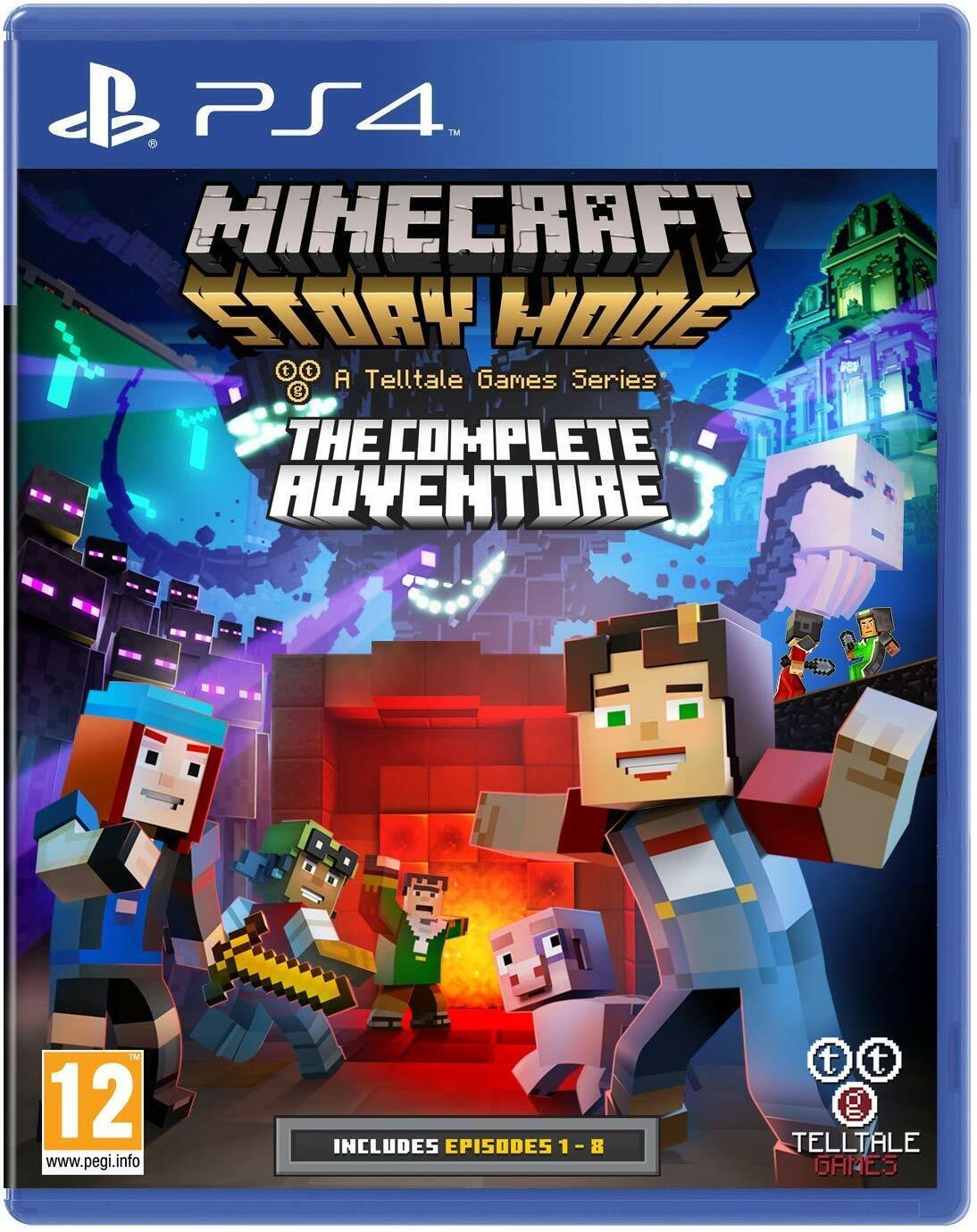 Jogo Minecraft: Story Mode - PS4