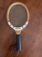 Vintage Sportcraft Wood Racquetball Racquet Autograph Model