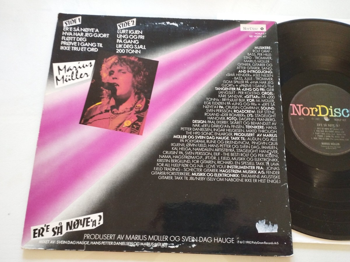 MARIUS MULLER 1981〜1995 BOX CD MARIUS MULLER 1981〜1995 BOX CD Marius Müller – Den Du Veit