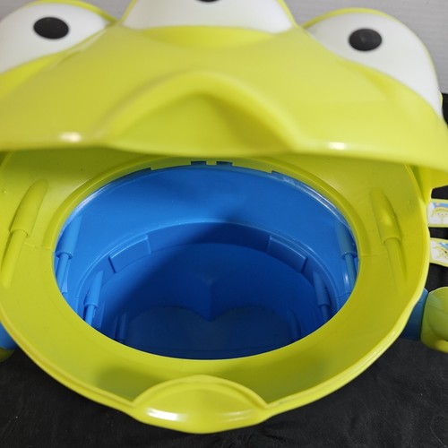 Disney Parks Pixar Toy Story Green Alien Popcorn Bucket Not Feet w/ Strap 11.5" - Picture 12 of 17