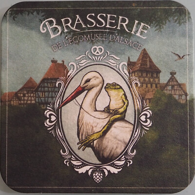 sous bock Bier Brauerei des ECOMUSEE D'ALSACE - Wettbewerb