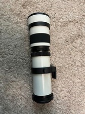 420-800mm Super Telephoto Zoom Lens White