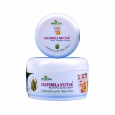 Wheezal Calendula Nectar Cream For All Skin Types, 200gm