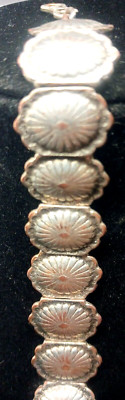 Native Inspired Silver Plated Bracelet