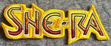 Parche figura MASTERS OF UNIVERSE SHE-RA princesa poder logo título bordado