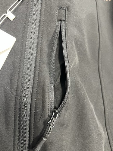 WANTDO Jacket Mens Black Red 2XL Wind Water Resistant Zip Pockets Fleece Inside - Picture 6 of 12