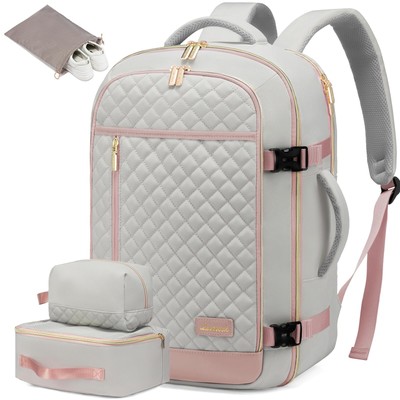 Large Travel Backpack for Women, 40L Carry on Backpack for Airplanes,TSA Pers...